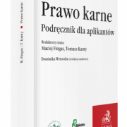 Prawo karne. Podręcznik dla aplikantów. 