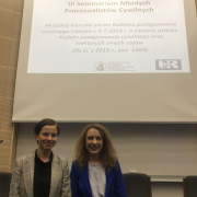 Seminarium Młodych Procesualistów Cywilnych, 21.10.2019